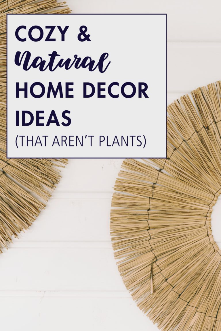 12 Modern Earthy Home Decor Ideas That Aren’t Plants